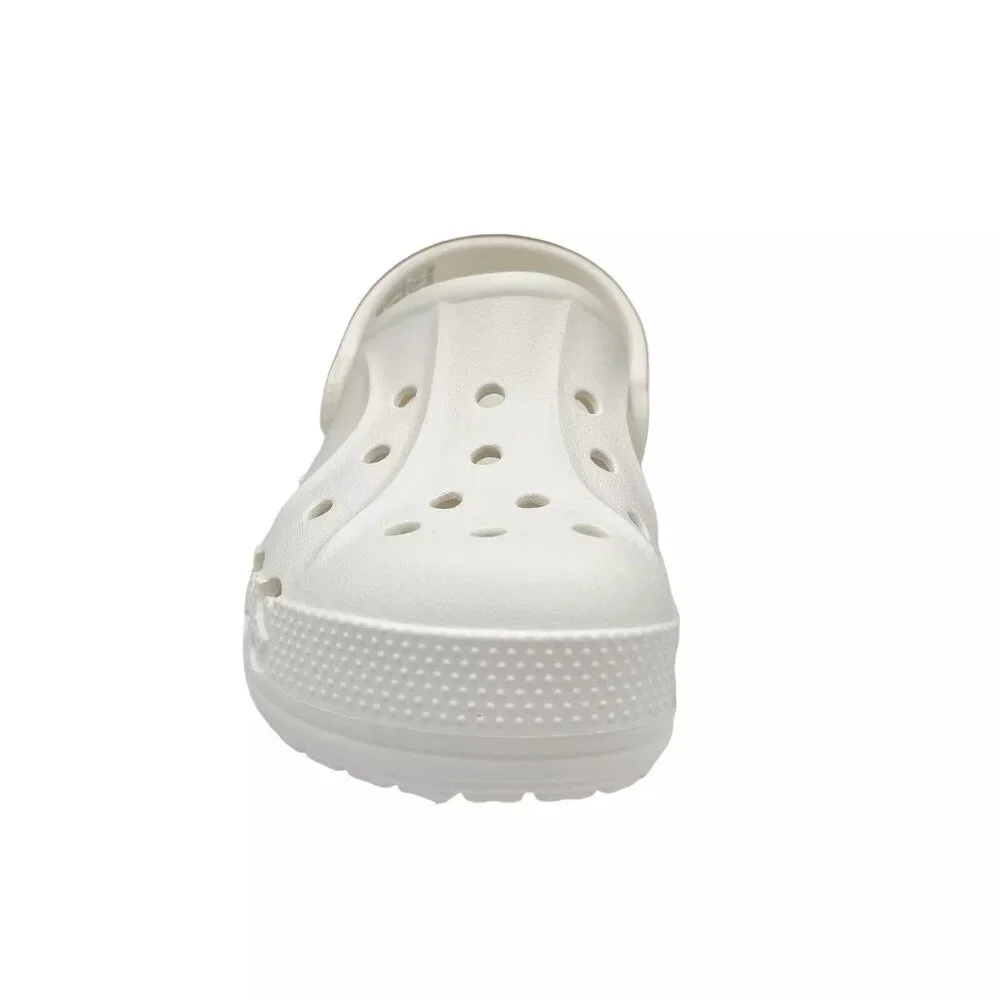 Crocs Baya Little Boy's/Girl's Slip-on Clogs Size‎ 13 Solid White Water Friendly